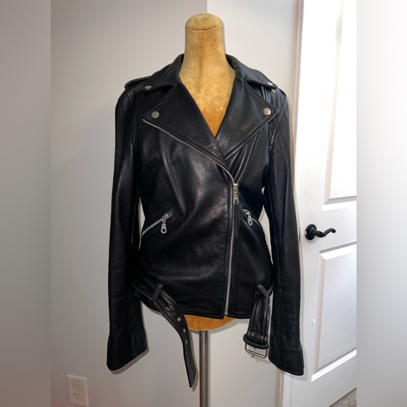 Jackets & Blazers - Leather Moto Jacket